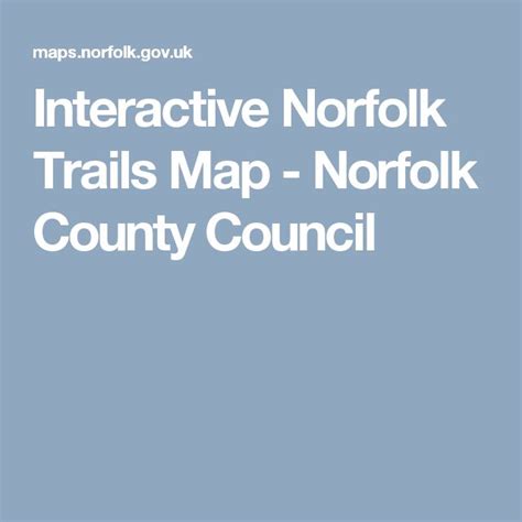 norfolk county interactive map.